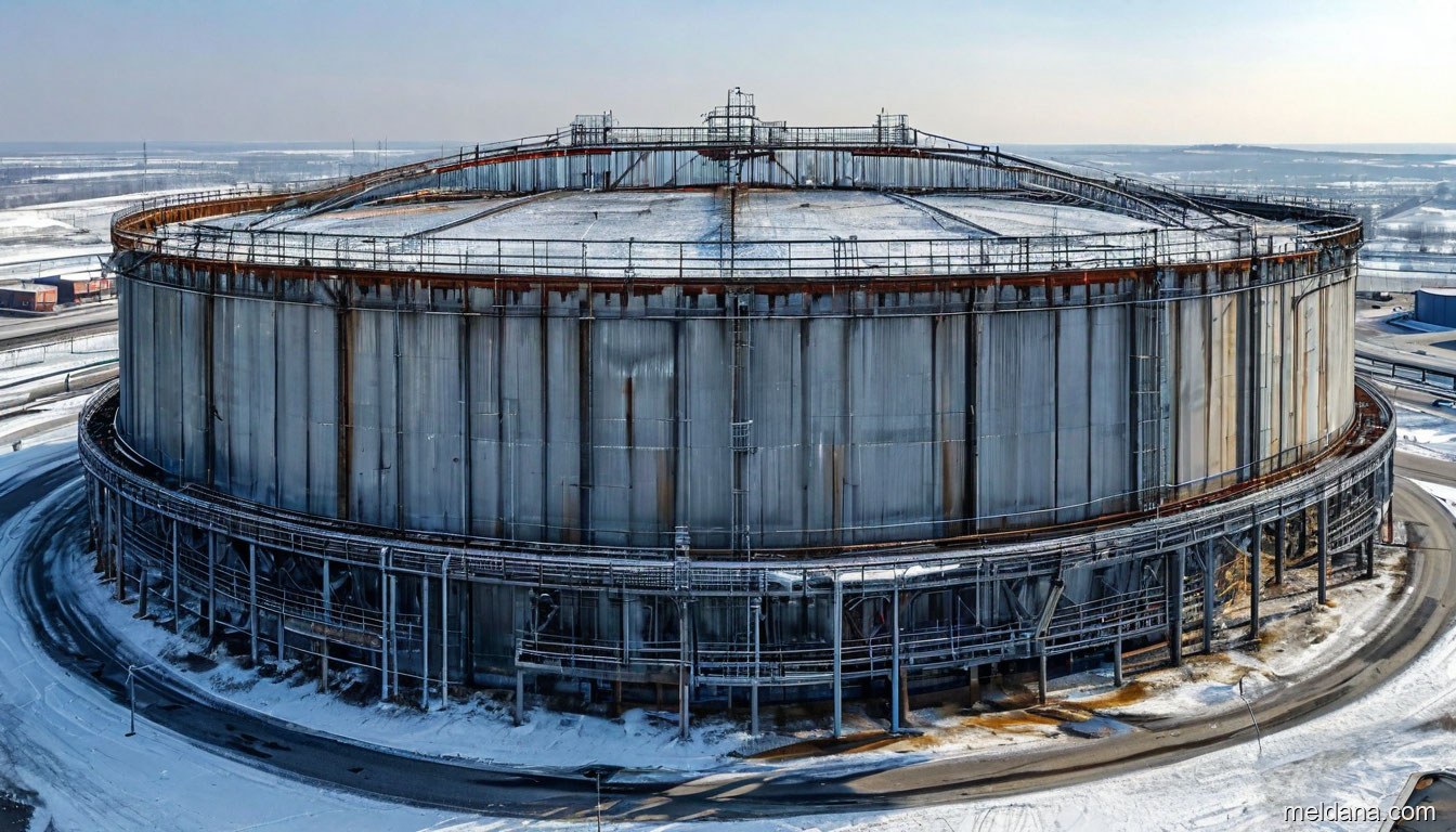 Антидроновая защита резервуара РВС-50000 Тамбове — ЗОК ЗАСЛОН по СП 542
