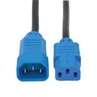 Кабель Tripplite C13 to C14 - 10A, 250V, 18 AWG,1.22 m, Buel (P004-004-BL) 