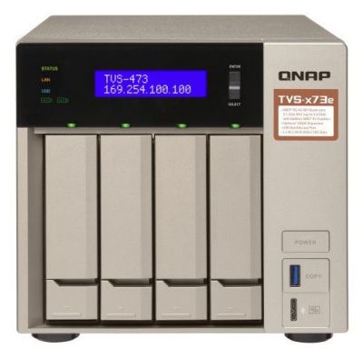 Сетевое хранилище NAS Qnap Original TVS-473E-8G 4-bay 
