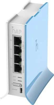 Точка доступа MikroTik hAP lite TC вид спереди
